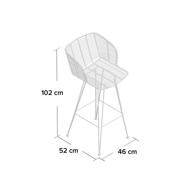 Deloris Bar Stool 3D model_1