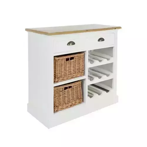 Toscana  Wide Drawer Combi Chest Of Drawers