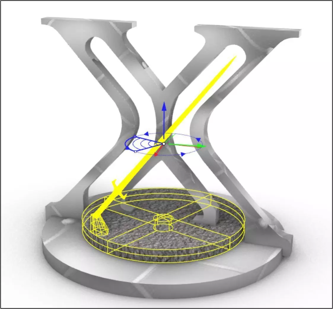 Sword in X 3D model_6