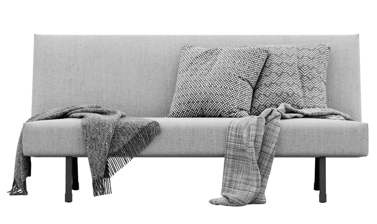 Minimalist Dutch Sofa 3D model_12