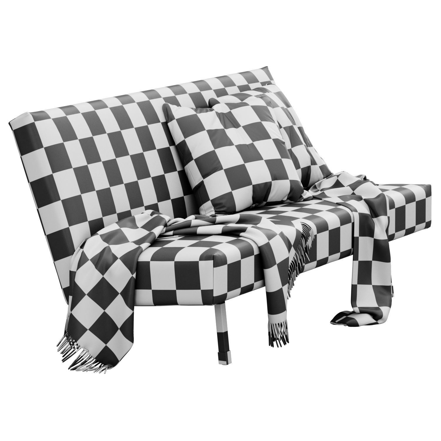 Minimalist Dutch Sofa 3D model_7