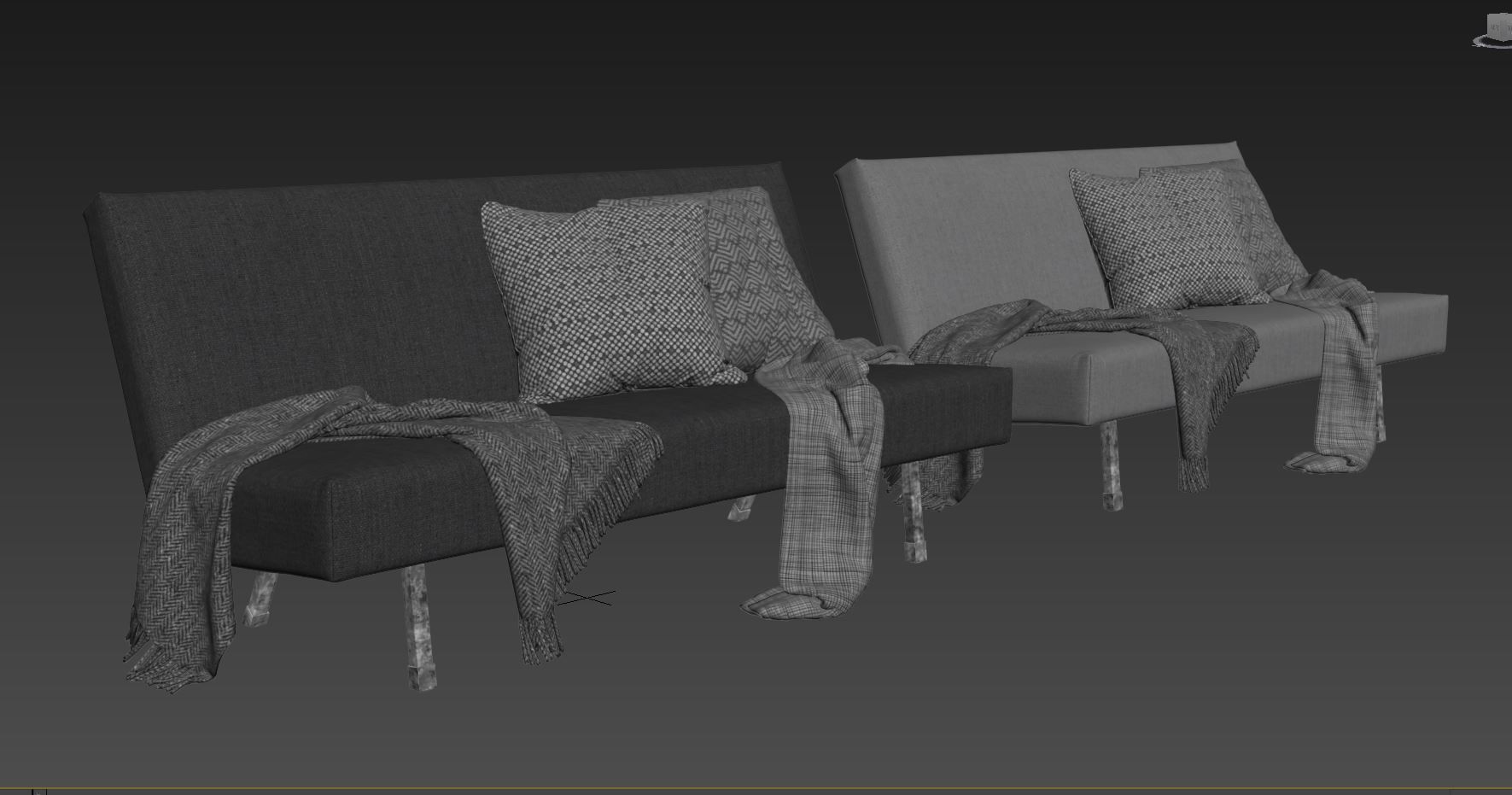 Minimalist Dutch Sofa 3D model_13
