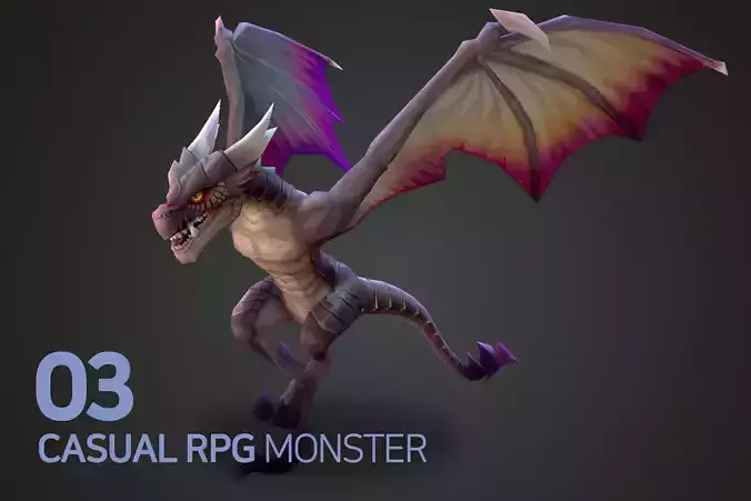 Casual RPG Monster - 3 Blood Wing
