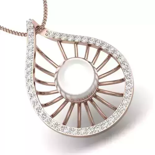 Women Opal Stone pendant 