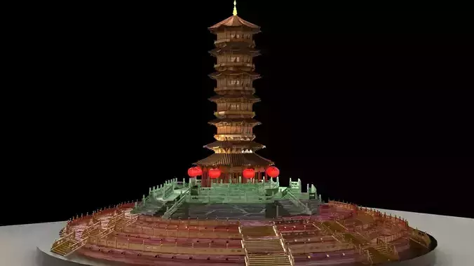 Chinese ancient tower