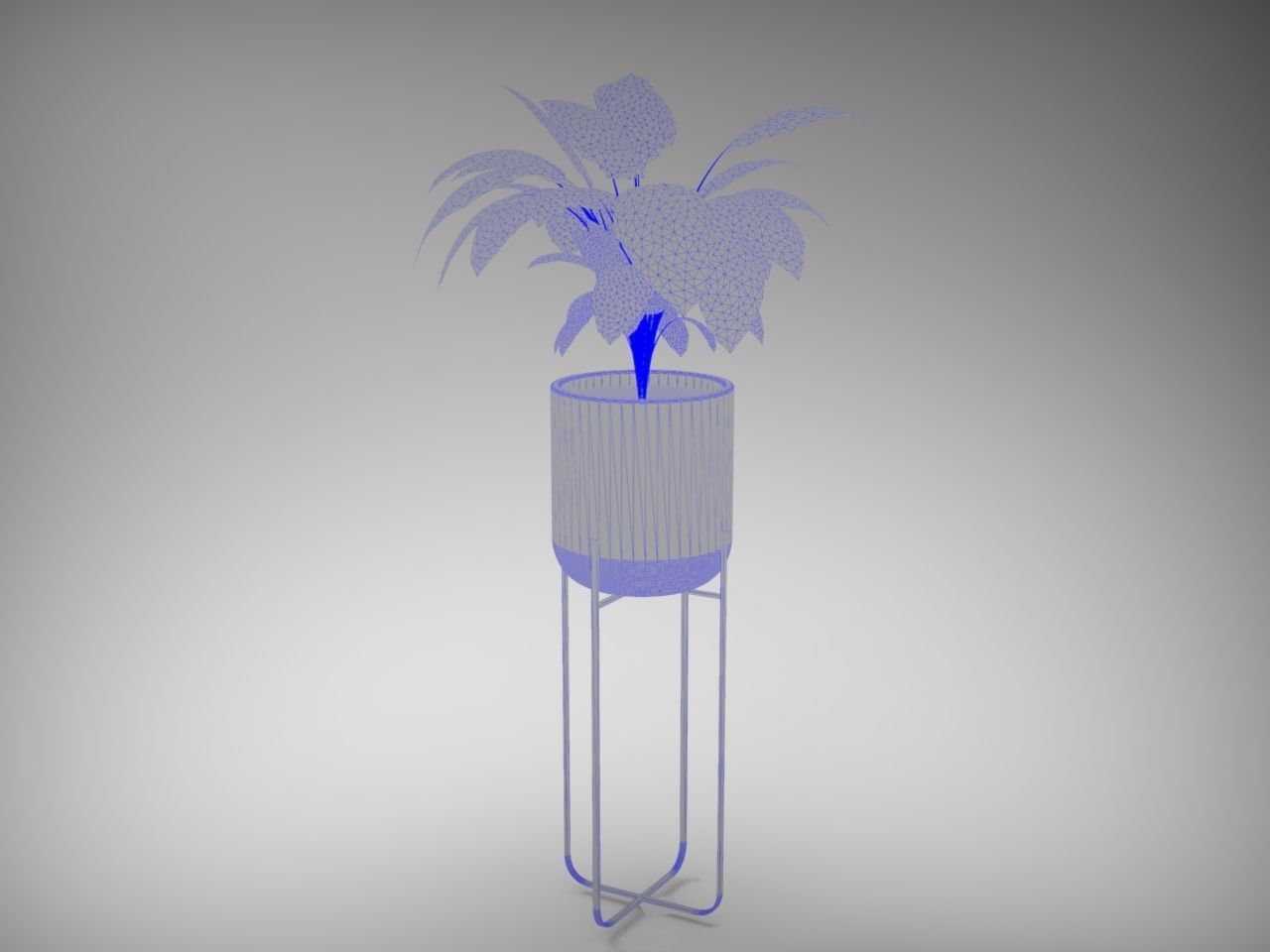 Planter Pot 3D model_7