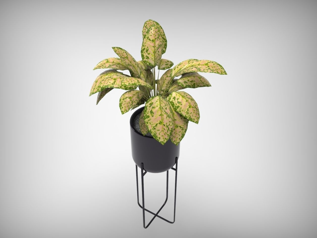 Planter Pot 3D model_1