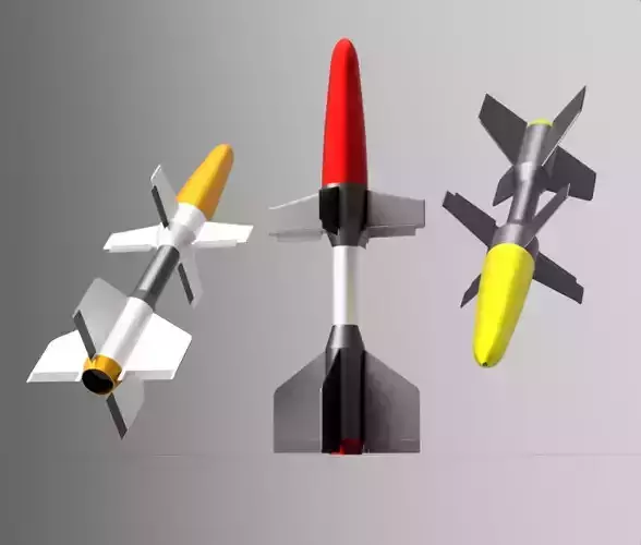missile 12 -13 3D model