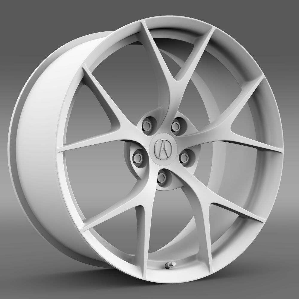 Acura NSX rim 2015 3D model_9