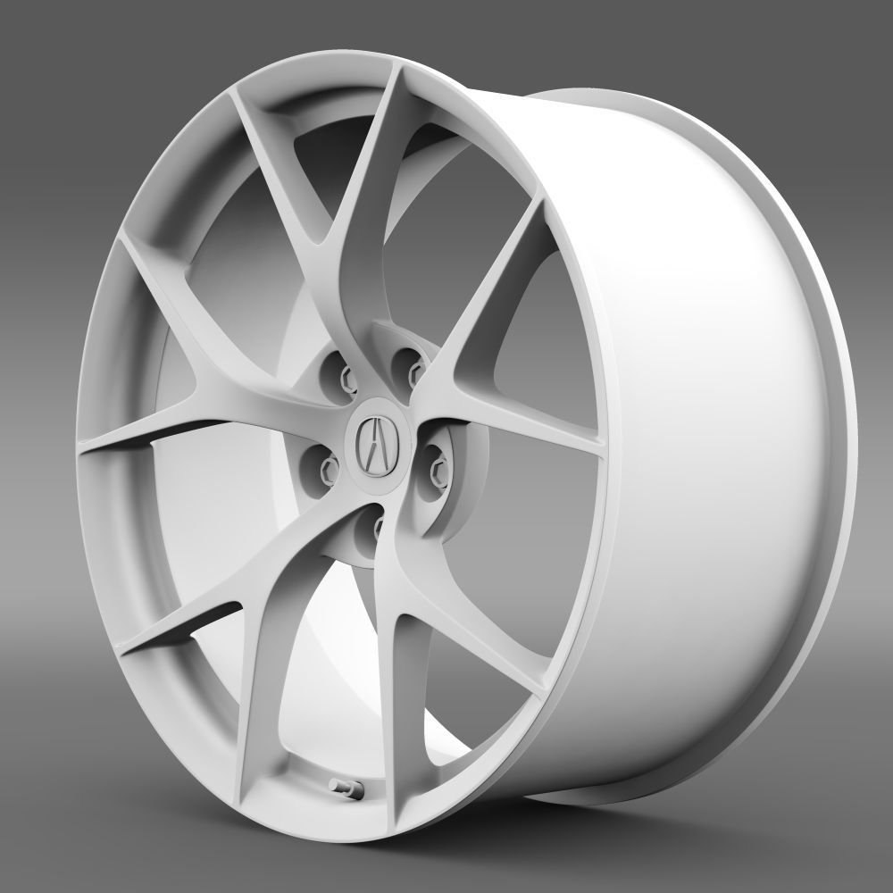 Acura NSX rim 2015 3D model_7