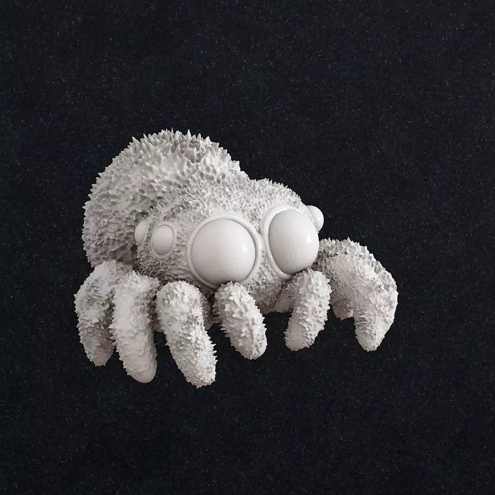 Spider Pendant 3D print model_0