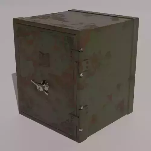 Old Green Safe