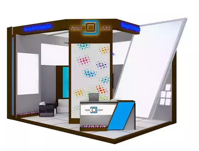  Booth Exhibition Stand a555a