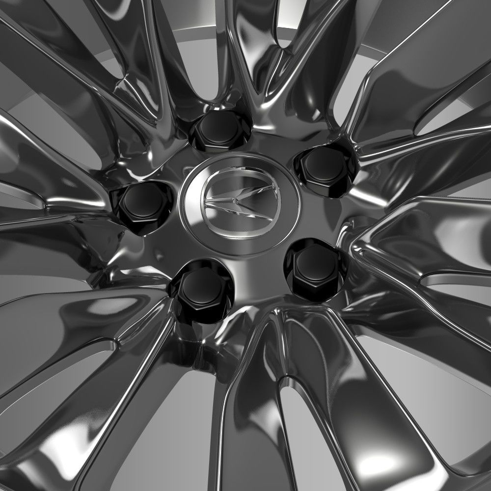 Acura RLX rim 3D model_6
