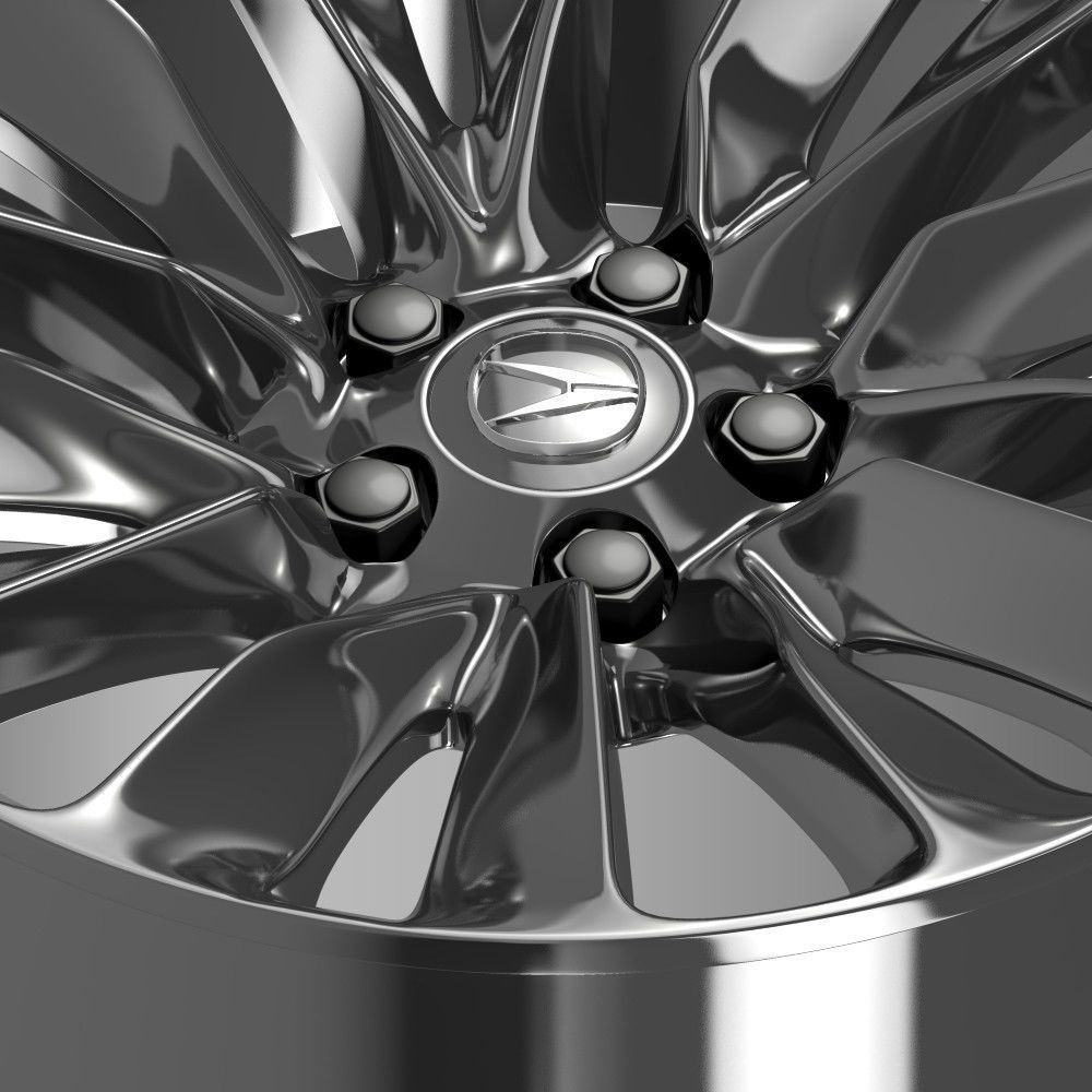 Acura RLX rim 3D model_4