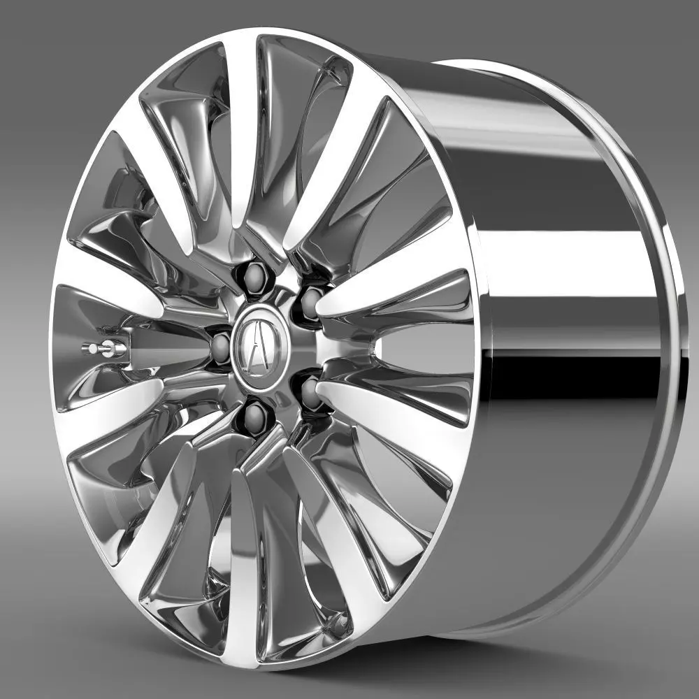 Acura RLX Sport rim 3D model