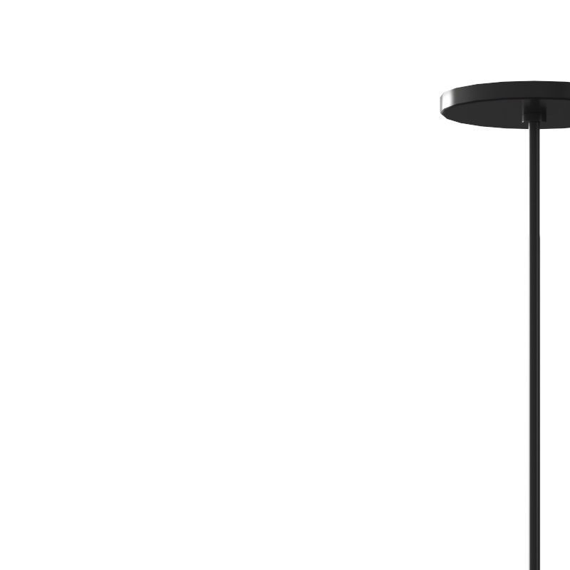 Circular Lamp 3D model_2