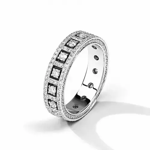 Engagement Rings for men and women 2 SIZES 3D print model