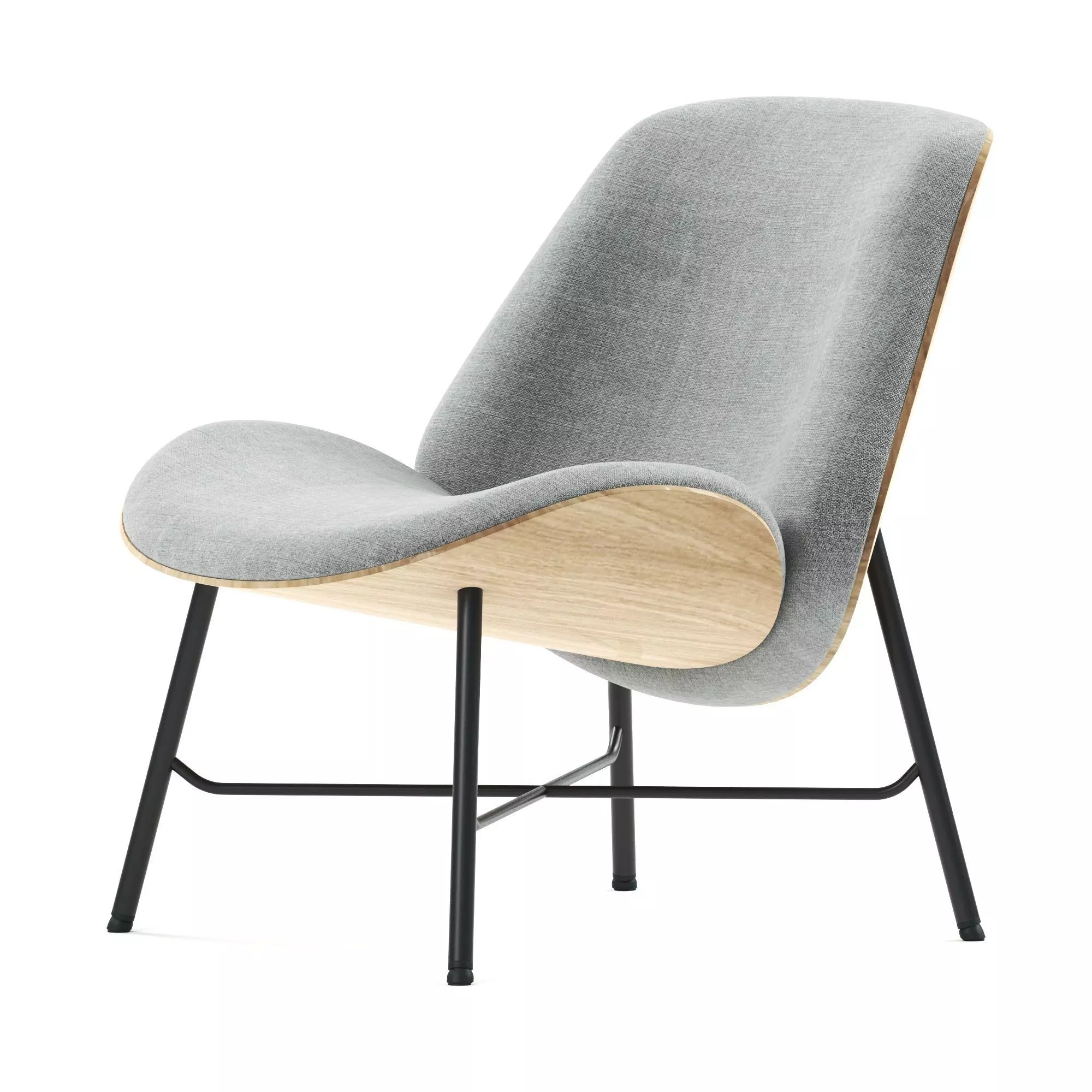 Easy chair by LEOLUX LX 3D model_0