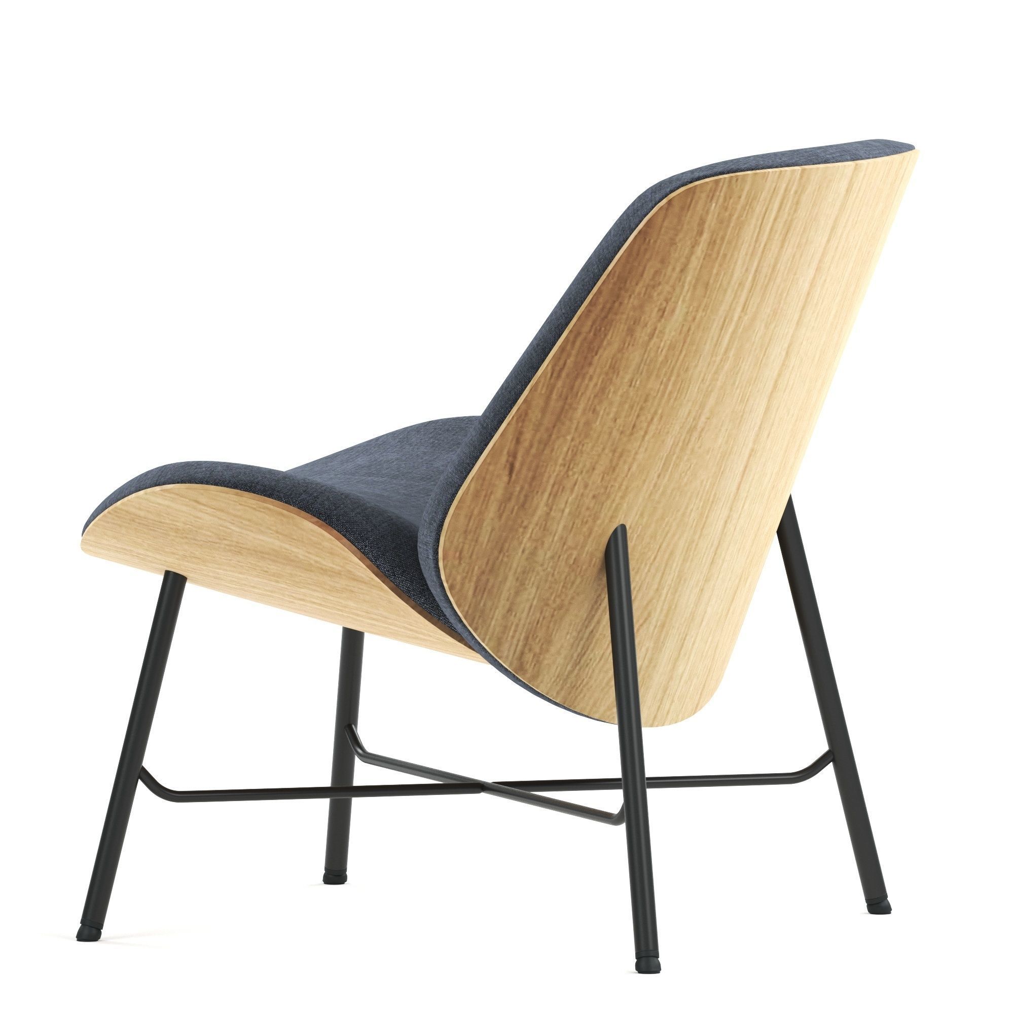 Easy chair by LEOLUX LX 3D model_1