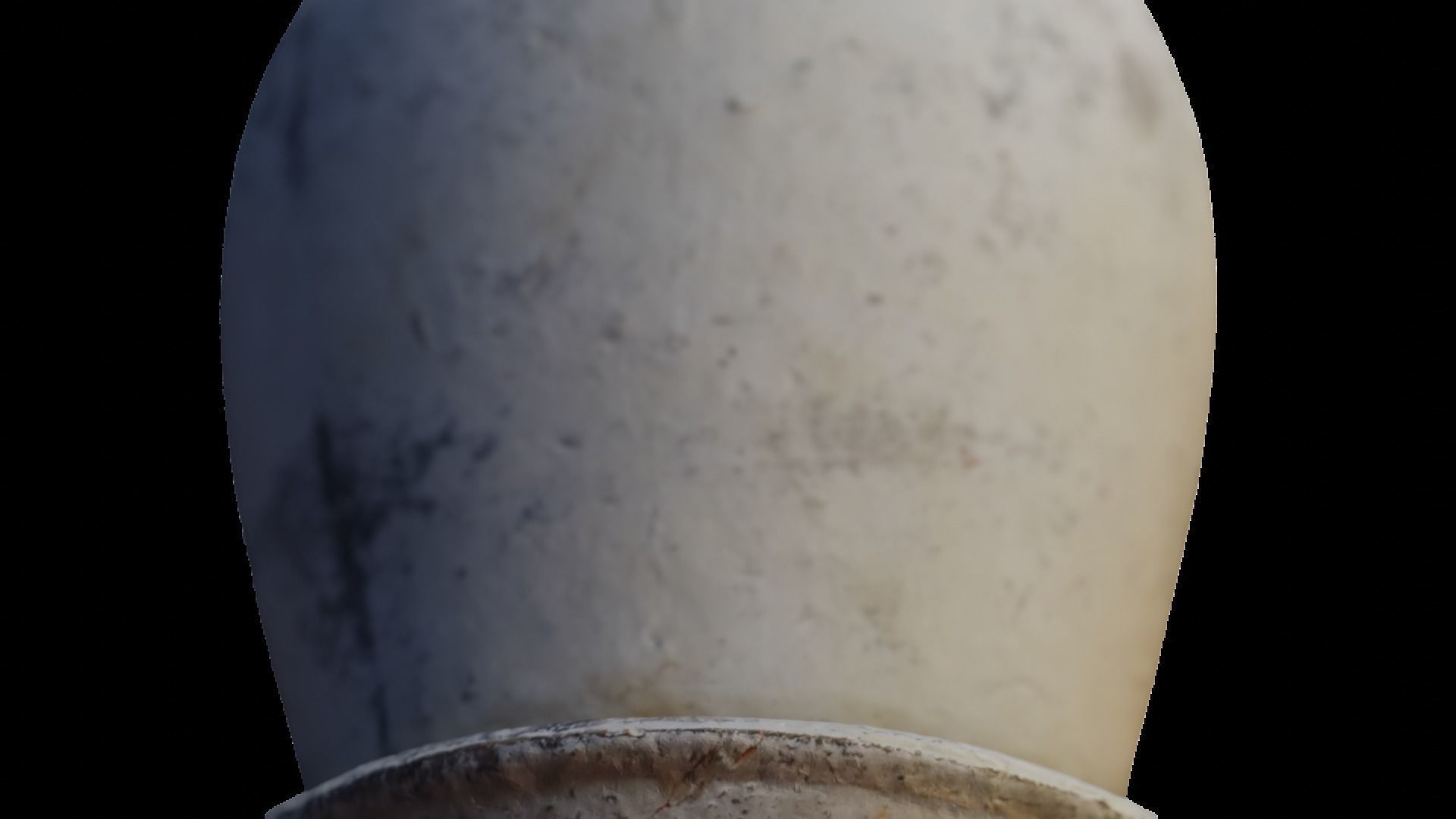 Flowerpot terracotta planter 3D model_4