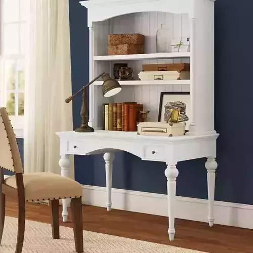 Westmont Desk with Hutch 3D model