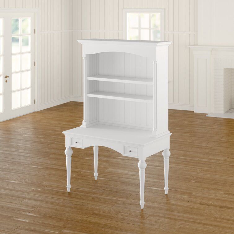 Westmont Desk with Hutch 3D model_11
