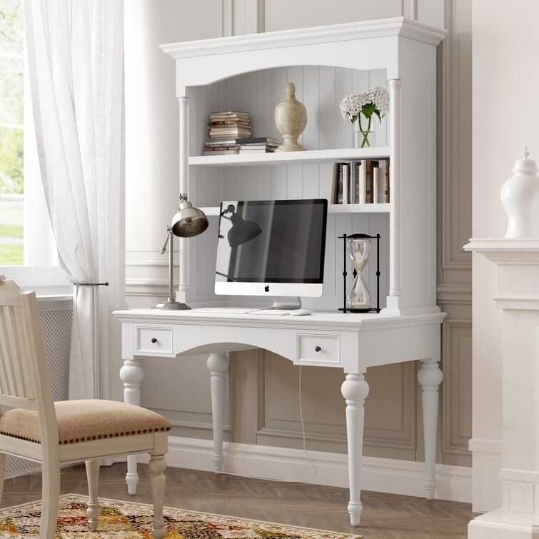 Westmont Desk with Hutch 3D model_16