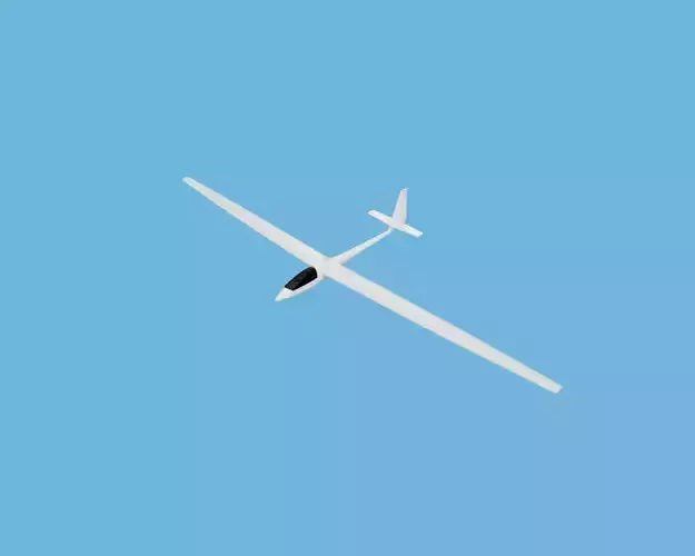 ASW 17  3500mm span Scale Sailplane Model 3D print model