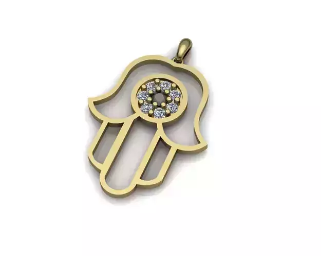 Hamsa pendant