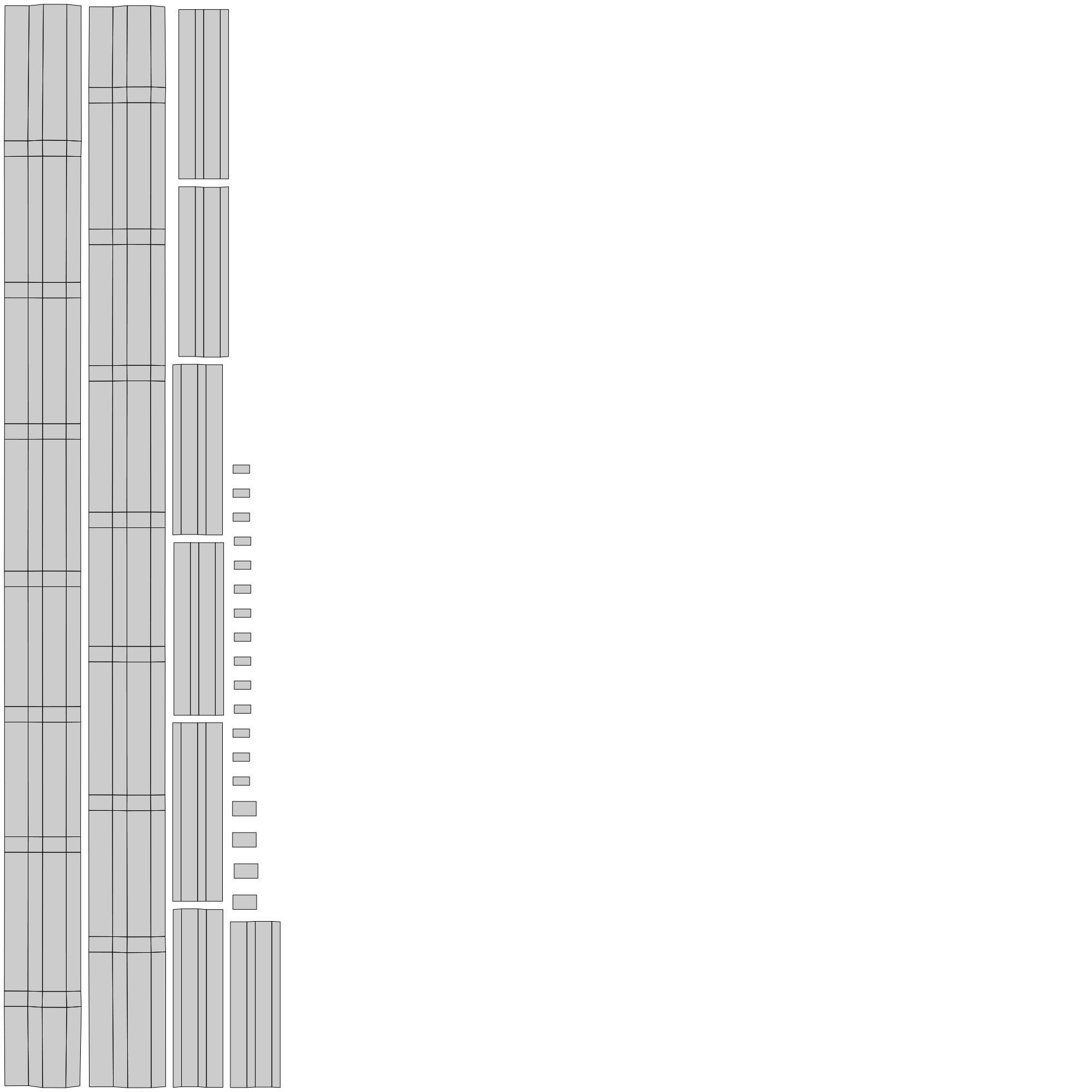 Wooden Ladder Vertical Stair Low-poly 3D model_20