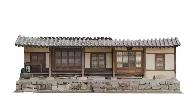 Korean Traditional tiled house