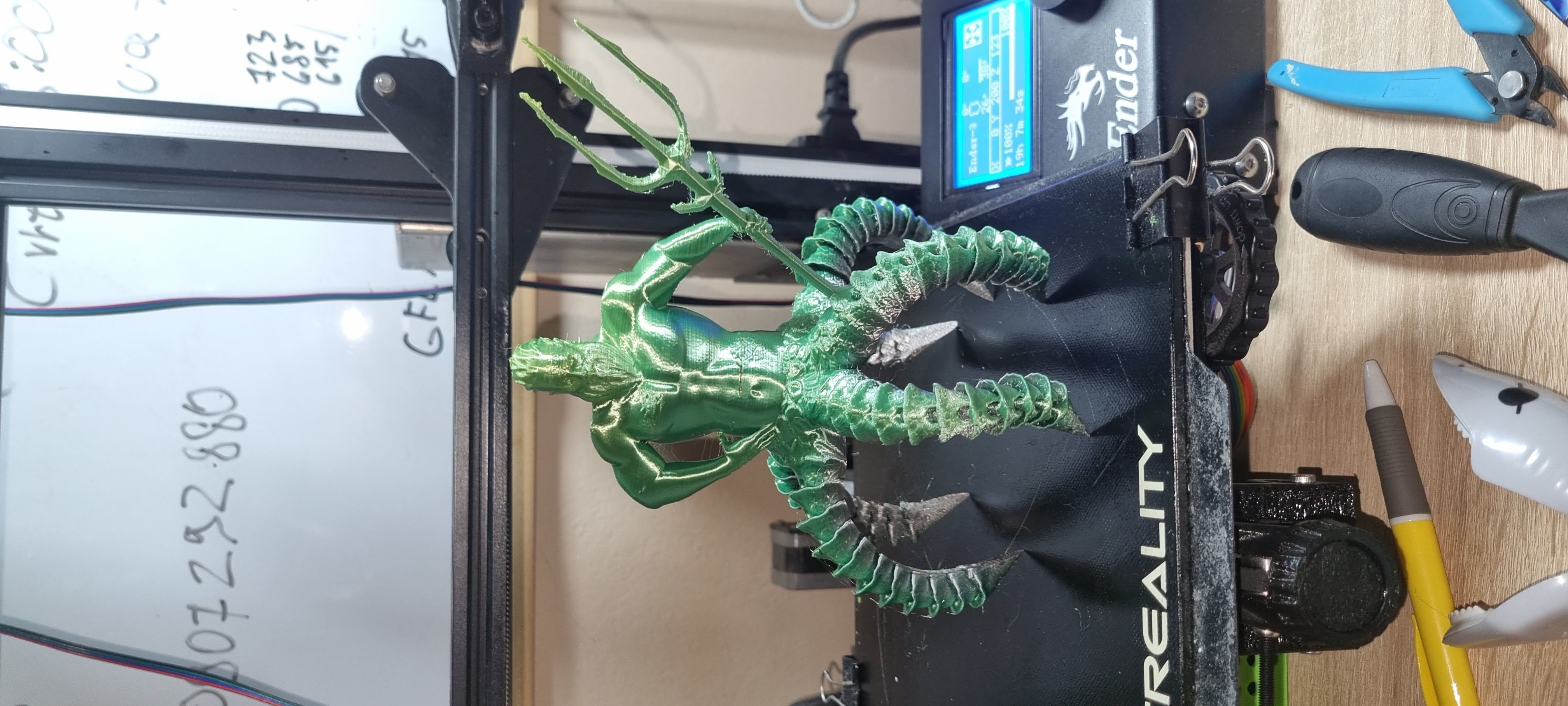 ARTICULATED TRITON 3D print model_9