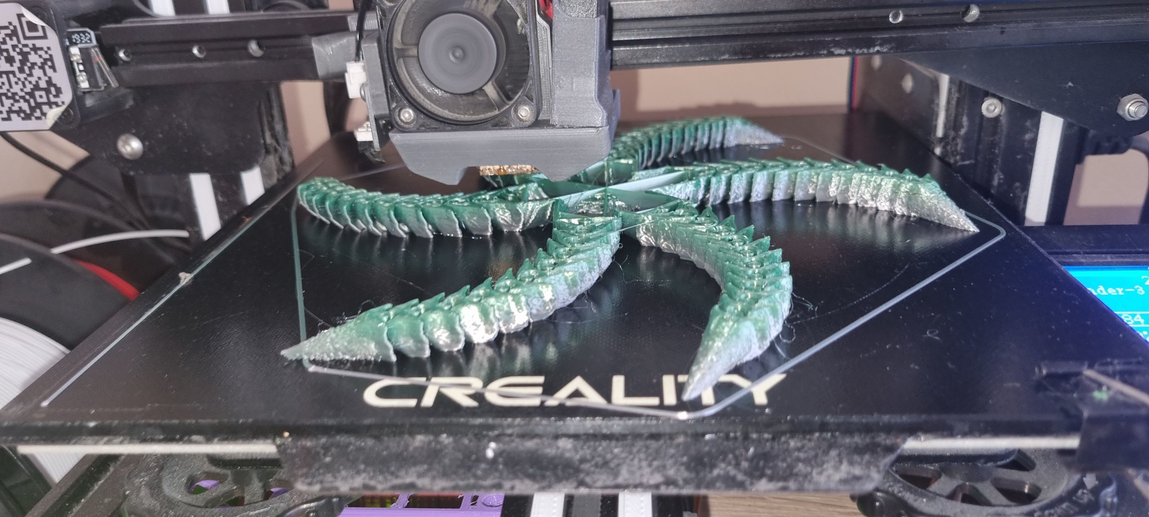 ARTICULATED TRITON 3D print model_6