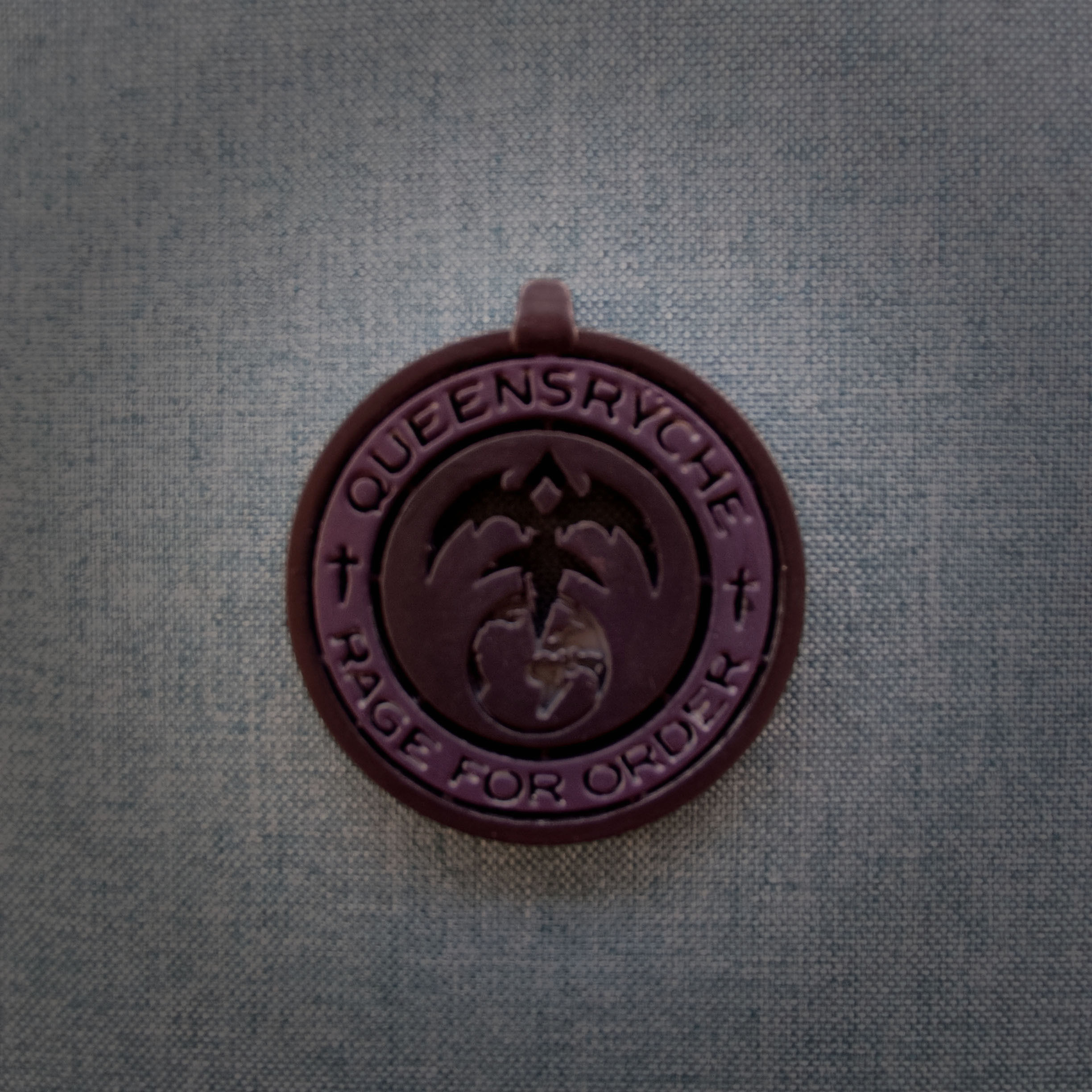 Queensryche Keychain Free 3D print model_2