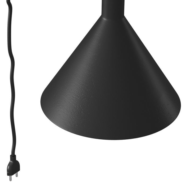 Cast Sconce Wall Lamp 3D model_3