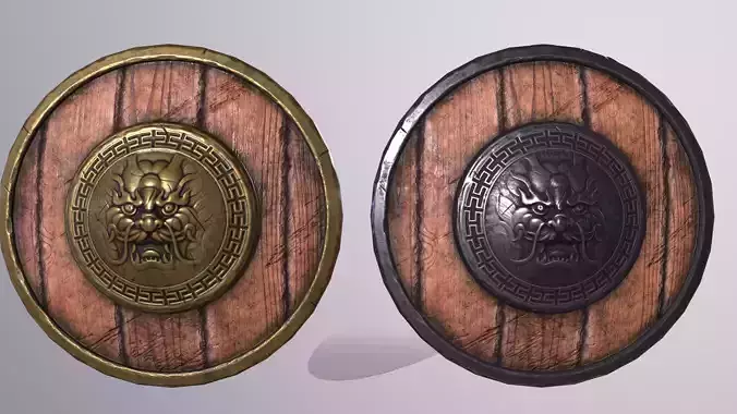 shield 1 wooden and metal