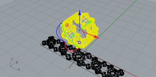  Anello flow font trasformato Free 3D model_1