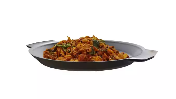 Korean dish food gopchang