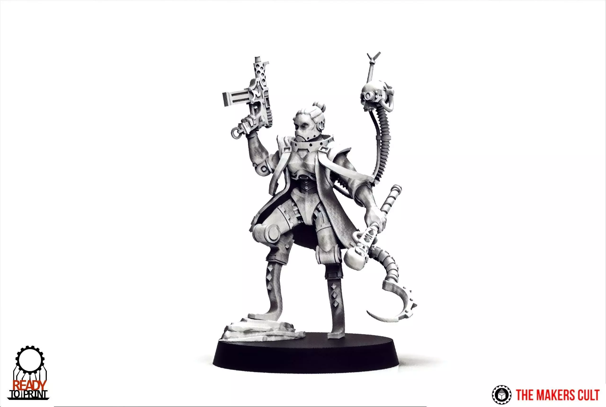 Dark Techno -  Chief of protocol 3D print model_0