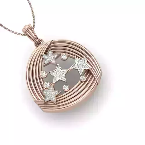 Solitaire pendant