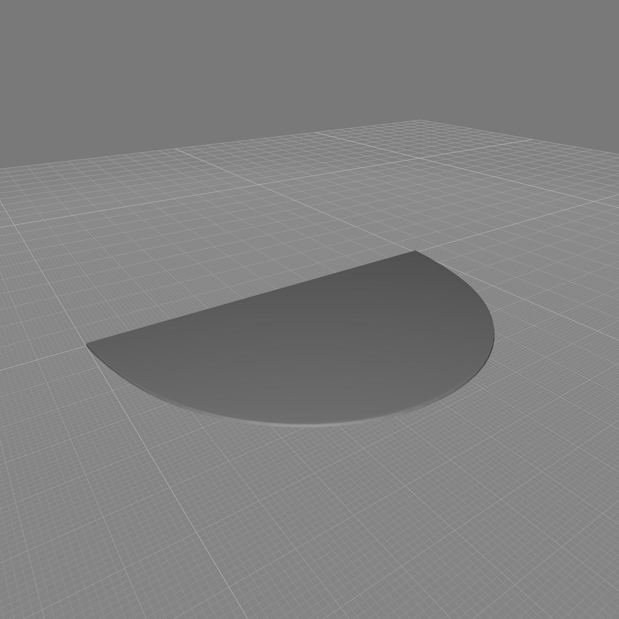 Achraf Watermelon Slice Outdoor Door Mat 3D model_4