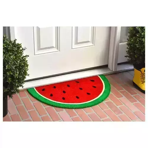 Achraf Watermelon Slice Outdoor Door Mat