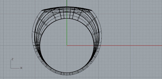Anello Sweep2 con traforo Free 3D model_1