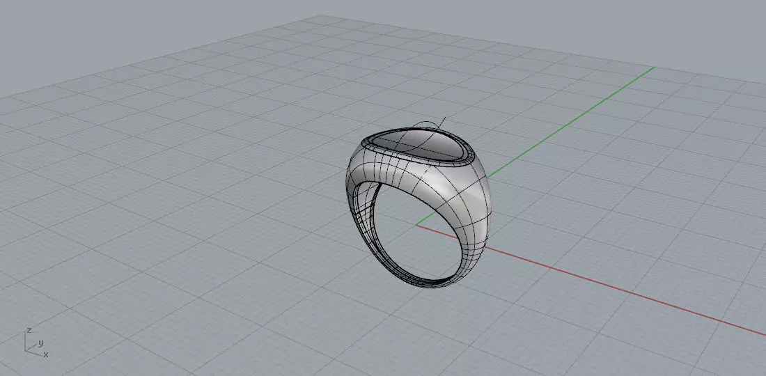 Anello Sweep2 con traforo Free 3D model_0