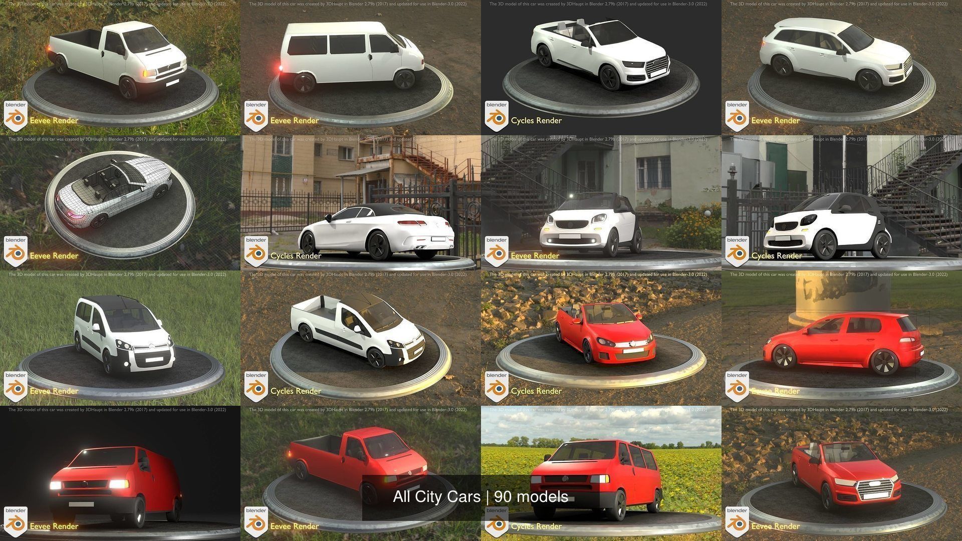 All City Cars 3D Model Collection_18