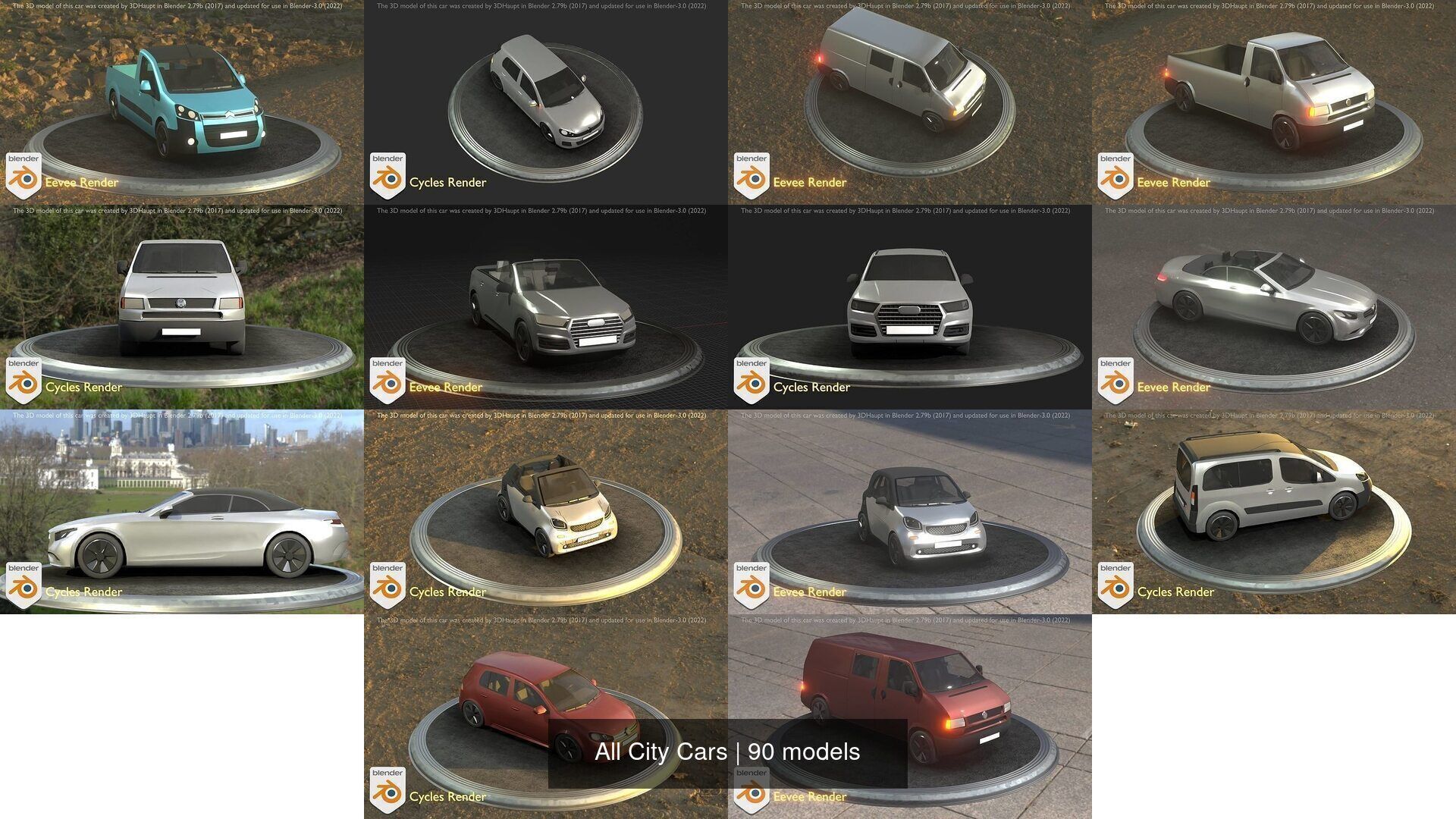All City Cars 3D Model Collection_17