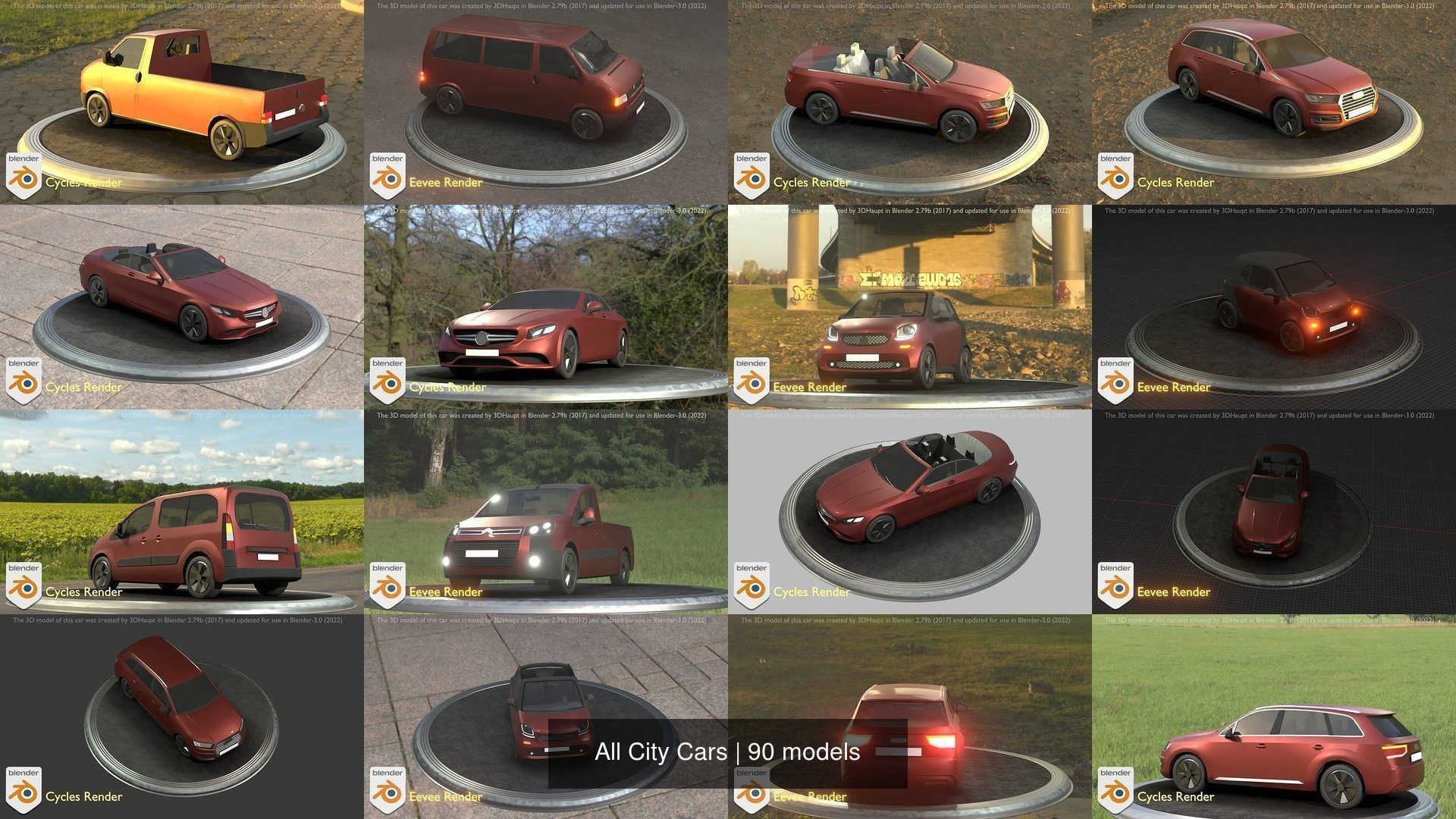 All City Cars 3D Model Collection_26