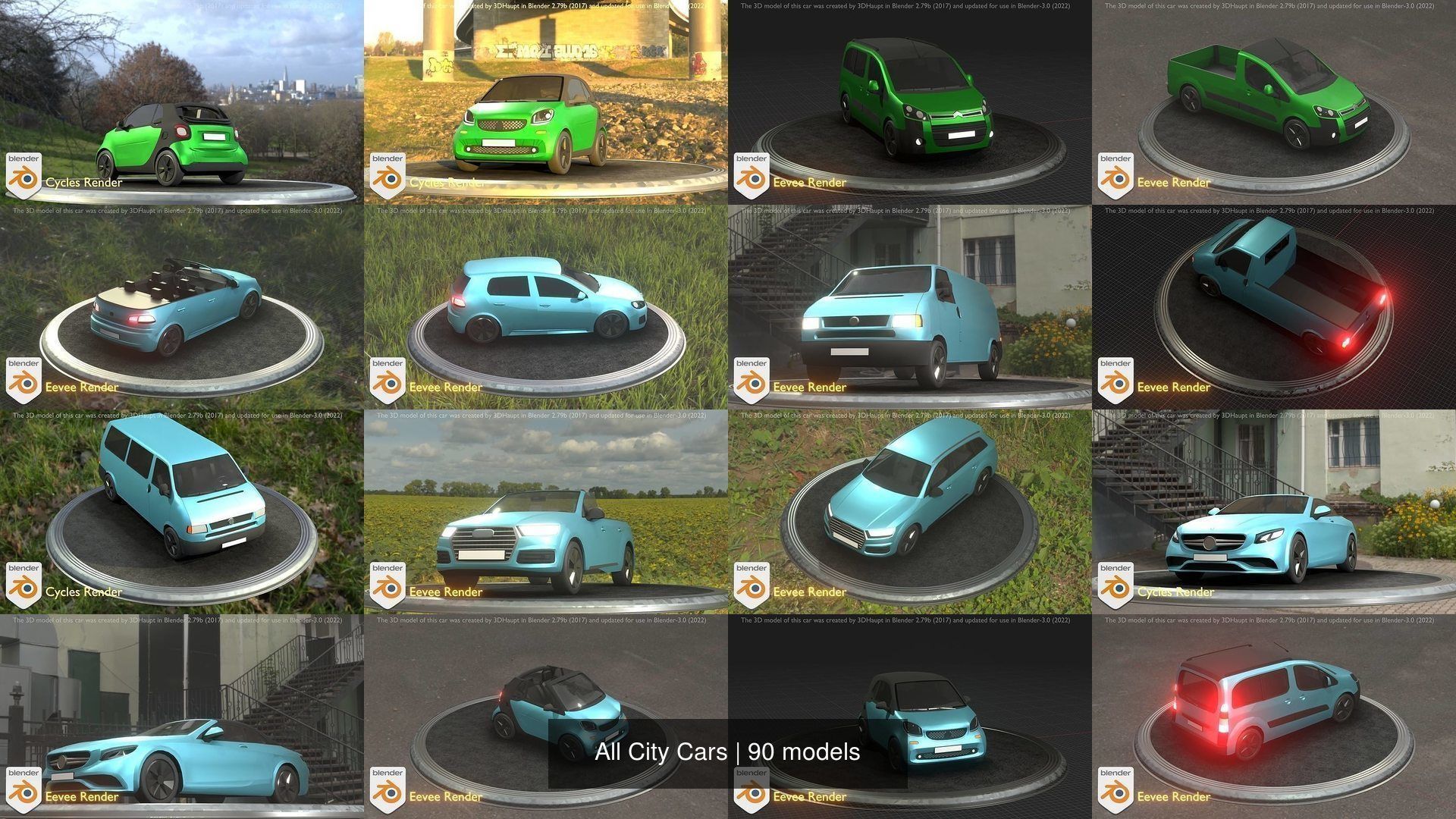 All City Cars 3D Model Collection_21