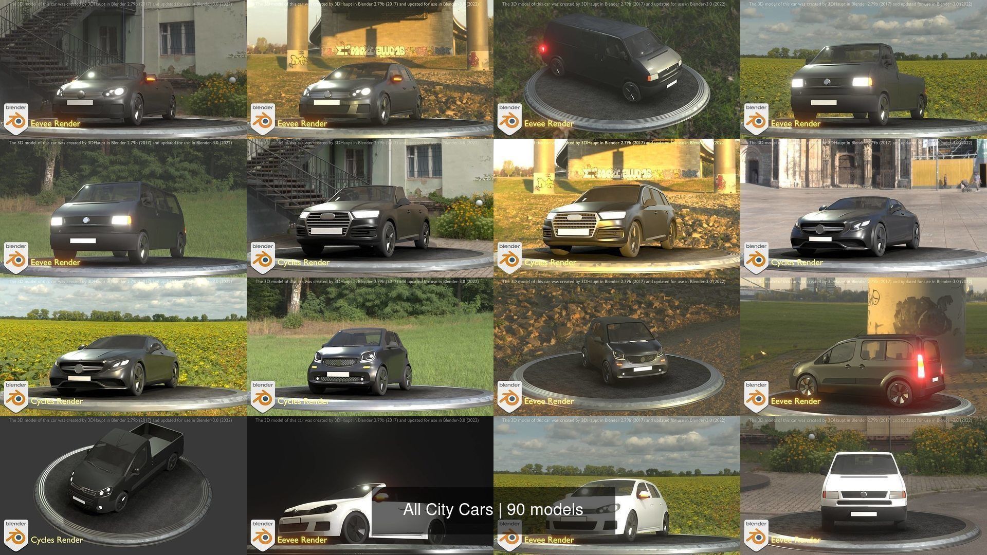 All City Cars 3D Model Collection_10